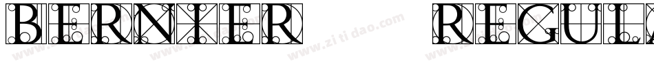 BERNIER__ Regular手机版字体转换
